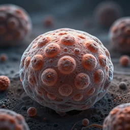 A very realistic picture of a cell