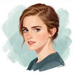 emma watson illustration by alex gross