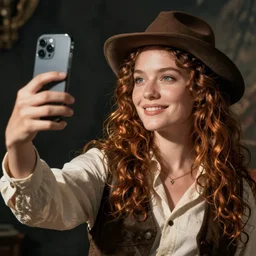 Tex Willer taking a selfie