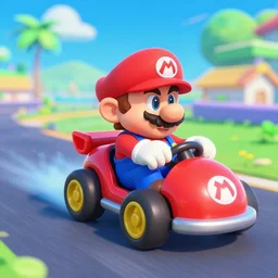 saul goodman!!!!!!!! driving a car in mario kart 8, a game screenshot, 8 k screenshot