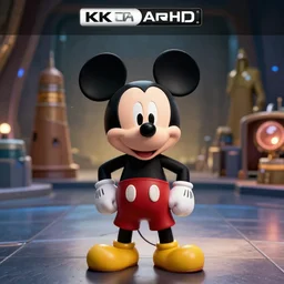 Mickey Mouse in Star Trek, 4K UHD