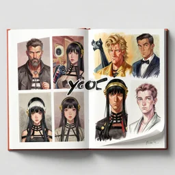 Yor forger artbook  rendered by the artist Taran Fiddler,  Joe Madureira, Nadezhda Tikhomirova, Jiyun Chae,   Lê Long, trending on Artstation by Hyung Tae Kim, artbook, Stanley Artgerm Lau, WLOP, Rossdraws , James Gurney