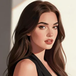 megan fox portrait, artwork by sam yang, graphic design, wacom, animeart, lofi anime, character art, digital illustration