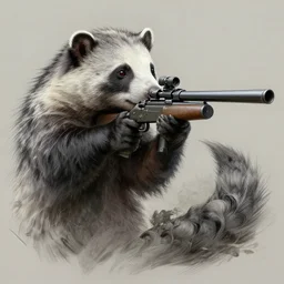 aardvark sniper, elegant intricate digital painting artstation concept art by mark brooks and brad kunkle detailed