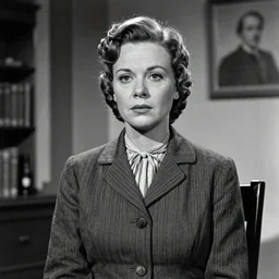 Olivia Wilde in Witness for the Prosecution (1957).