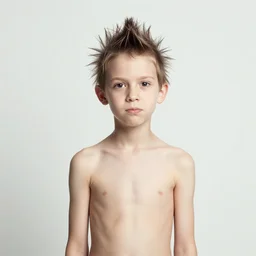 a portrait photograph of a skinny, odd, counter 2 5 - year punk rocker from the 1 9 8 0 s. portrait canon 8 5 mm f 1. 2 photograph head and shoulders portrait
