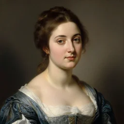 a portrait of a pretty young lady by alexandre cabanel