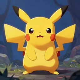 A troll Pikachu, portrait artwork by World of Warcraft , arstation,