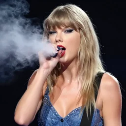 taylor swift farting with the fart so strong everyone dies