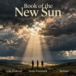 Book of the New Sun concept art by Yoshitaka Amano, Greg Rutkowski, Anato Finnstark, and Barlowe
