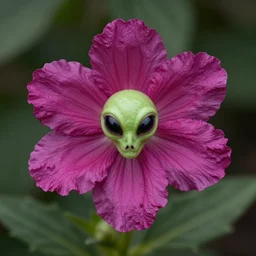alien flower, by bob eggleton by kyrickyoung, high detailed, volumetric 8 k resolution