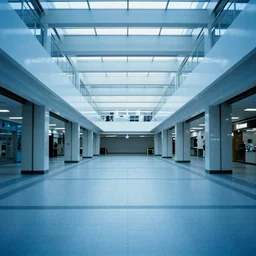 empty shopping mall no lights blue tint nikon coolpix 5 1 0 0 liminal 2 0 0 0 s