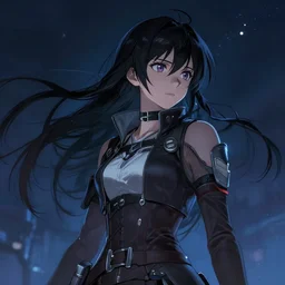 a girl from final fantasy live action, mikasa ackerman, evocative, mystical night, very very very very detailed, award winning, masterpiece digital painting by greg rutkowski, alex grey, artstation, 4 k wallpaper