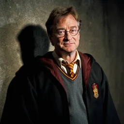 Robin Williams playing Harry-Potter in Harry Potter, screenshot