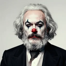 karl marx as a clown
