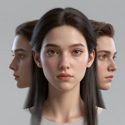 3 d render face portrait of a goddess by alena aenami, christopher balaskas, octane render
