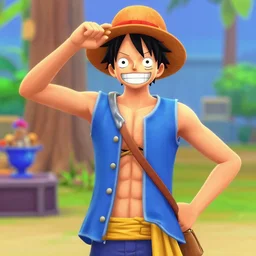 Luffy in The Sims