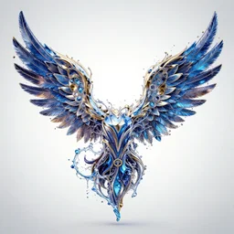 champion splashart of champion made out of wings