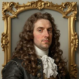 rococo baroque Dan Mumford style portrait of ((Louis xv)) in the style of Rob Lefield and Dan Mumford Dan Mumford Dan Mumford , Greg rutkowski, trending on artstation, digital art, surrealism, macro, vaporwave