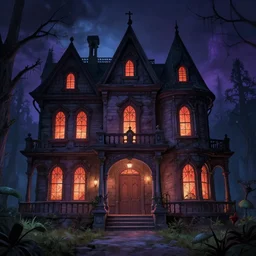tron bonne in a haunted mansion