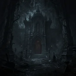 dark fantastical background