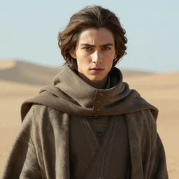 close up of avant - garde fashion model, still from movie dune, highly detailed