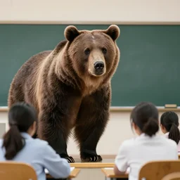 a teacher as a grizzly bear