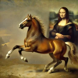 a galloping horse by george stubbs and da vinci