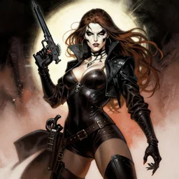 female death dealer by frank frazetta