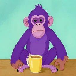 purple monkey dishwasher