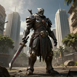 grimdark sao paulo, unreal engine, 8 k, ultra realistic, ultra detail, ray tracing
