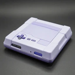photo of a super nintendo, product shot, hdr sharp and detailed