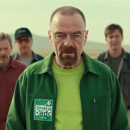 Screenshot of an episode of the show Breaking Bad. AMC.