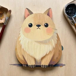 always trust the bulba. gouache on wood by award - winning concept artist