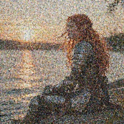 beautiful female redhead elf warrior wearing armor, sitting next to a beautiful lake at sunset, enjoying the wind, looking at the water. 8k ultra realistic, award winning, unreal engine 5, masterpiece, atmosphere glow, hyperrealistic, focused, extreme details, cinematic