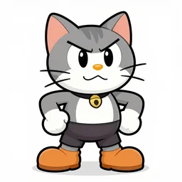 cat by cuphead video game