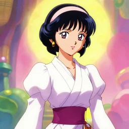 princess leia, korean colorful anime art