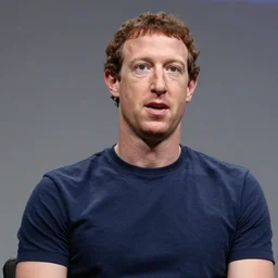 mark zuckerberg but human and compassionate looking