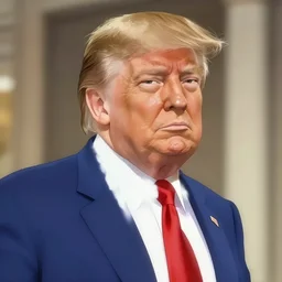 donald trump as a main antagonist in anime