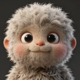 very beautiful portrait of an extremely cute and adorable fluffy fraggle rock, perfect face, fantasy, character design by jim henson, sharp focus, concept art, intricate detail, cinematic lighting, hyperrealistic, 3 5 mm, diorama macro photography