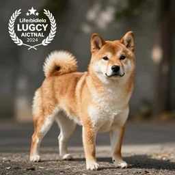 a shiba dog.