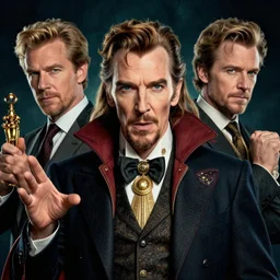 a highly detailed magical portrait of stephen strange, james gurney, james jean