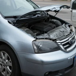 broken car
