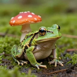 mushroom frog toad hybrid