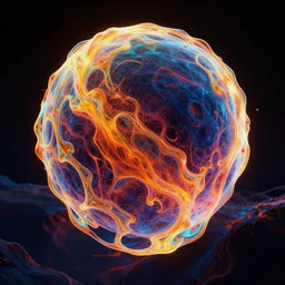 atmosphere, concept art, digital art, octane render, xray melting colors