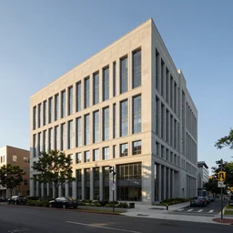 a suburban office headquarters designed by michael graves