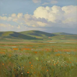 beautiful landscape by ed mell, masterpiece