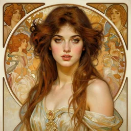 an portrait of a beautiful alluring female goddess, detailed, centered, digital painting, artstation, concept art, donato giancola, Dante Gabriel Rossetti, alphonse mucha, Joseph Christian Leyendecker, WLOP, Boris Vallejo, Annie Leibovitz and Steve McCurry, David Lazar, Jimmy Nelsson, Breathtaking, 8k resolution, extremely detailed, beautiful, establishing shot, artistic, hyperrealistic, beautiful face, octane render