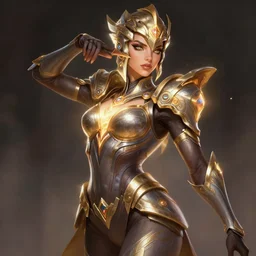 portrait of apex legends bane, intricate, elegant, glowing lights, highly detailed, digital painting, artstation, glamor pose, concept art, smooth, sharp focus, illustration, art by artgerm and greg rutkowski, artey freytag