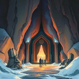 the portal. highly detailed, digital painting, watercolor, soviet realism, engraving, artstation, concept art, smooth, sharp focus, vivid grunge, manga, illustration, unreal engine 5, 8 k, art by bilibin and kilian eng and kuvshinov and malevich and mucha